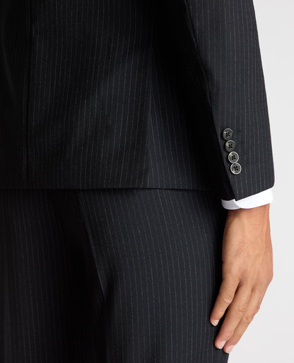 Slim Fit Pinstripe Wool Rich Suit