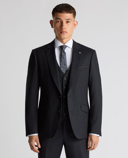 Tapered Fit Wool Rich Suit