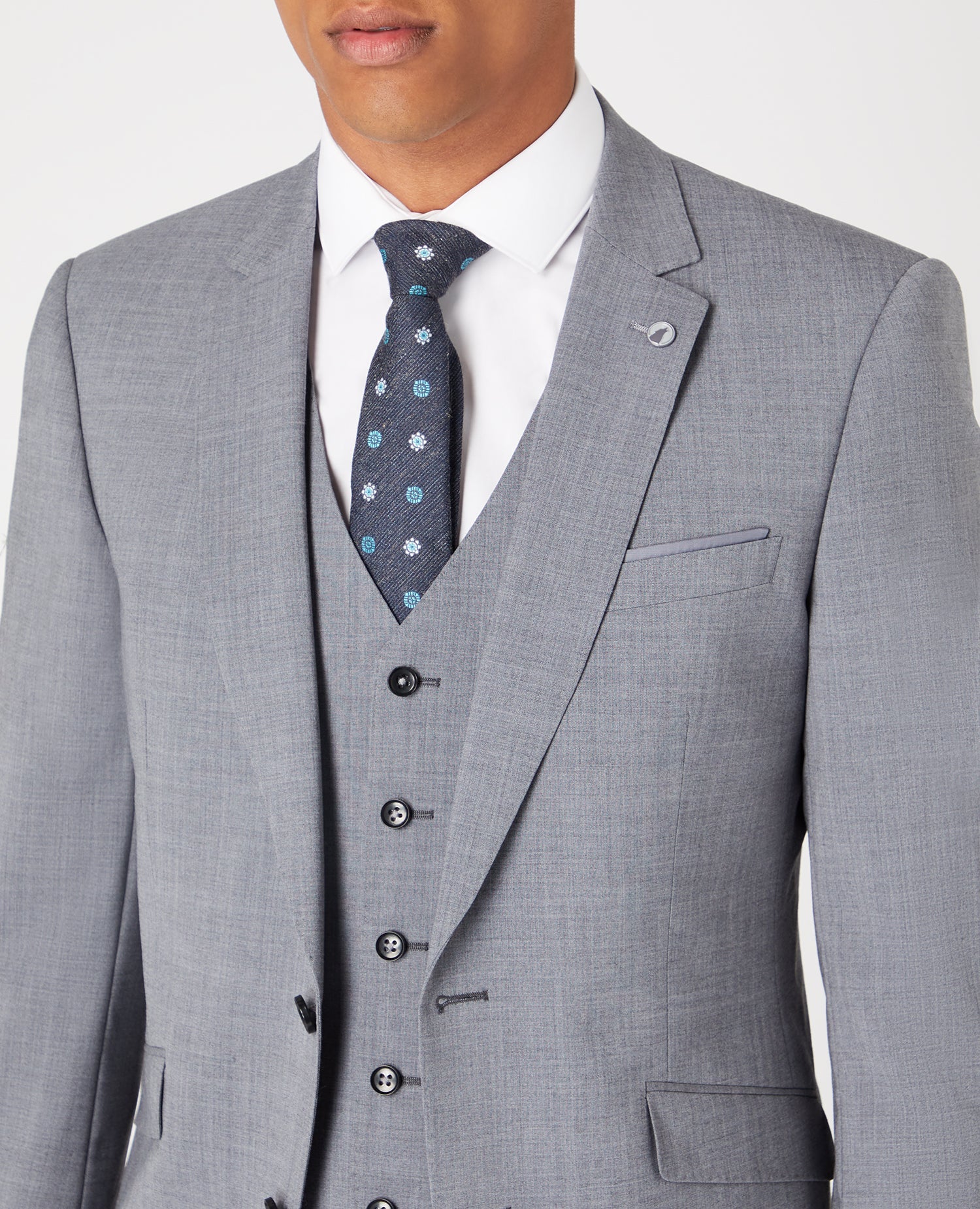 Tapered Fit Wool-Rich Stretch Mix and Match Suit