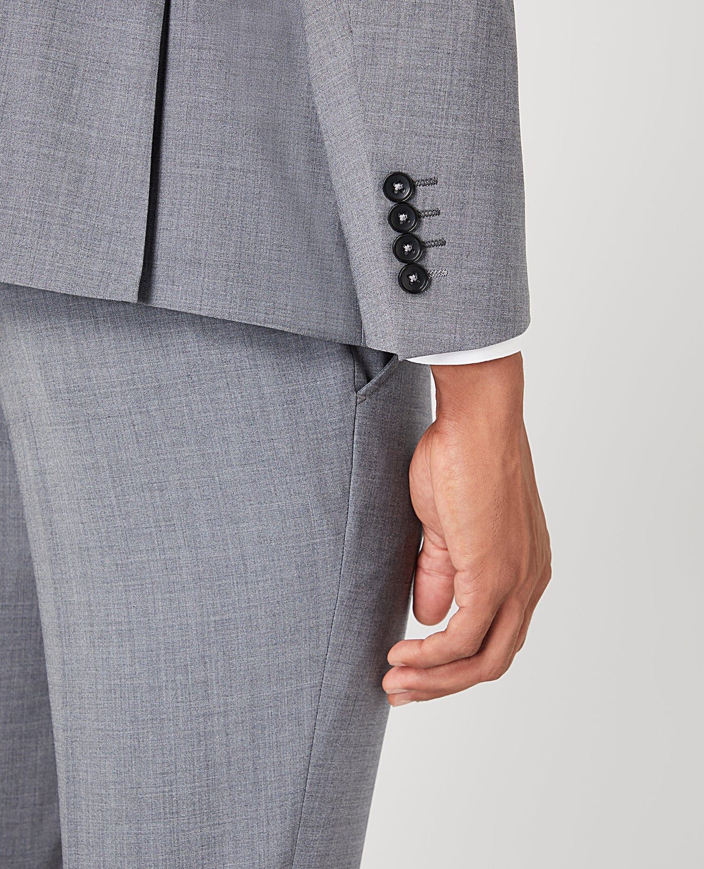 Tapered Fit Wool-Rich Stretch Mix and Match Suit