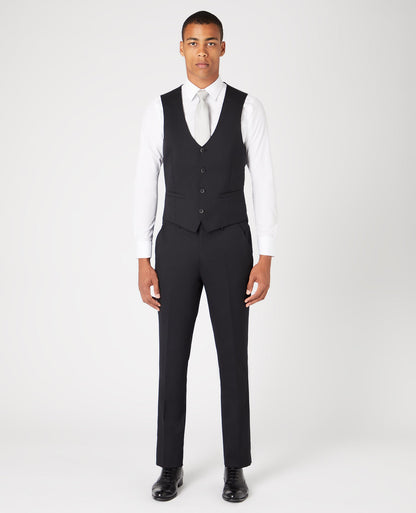 Slim Fit Wool-Blend Stretch Mix and Match Waistcoat