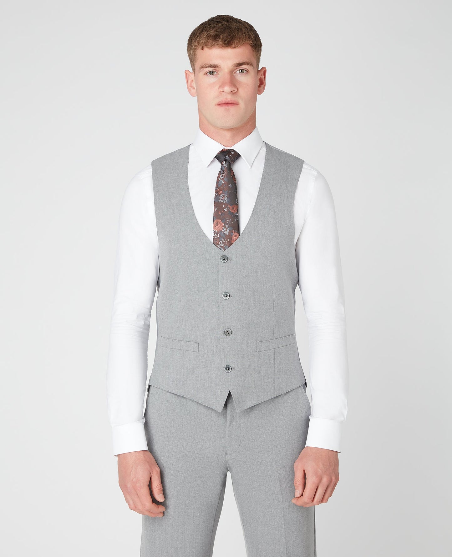 X-Slim Fit Stretch Waistcoat