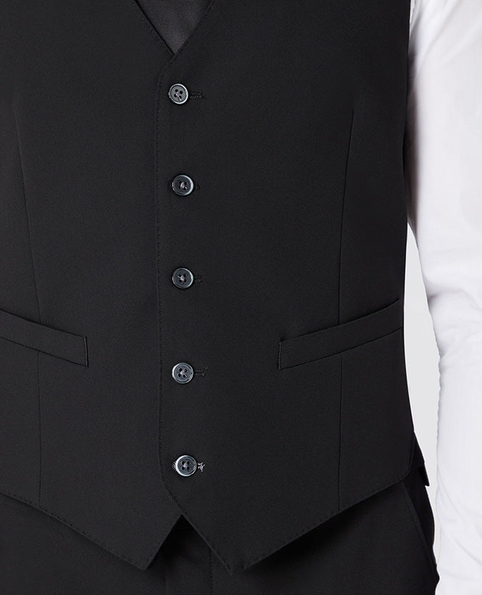 Tapered Fit Stretch Waistcoat