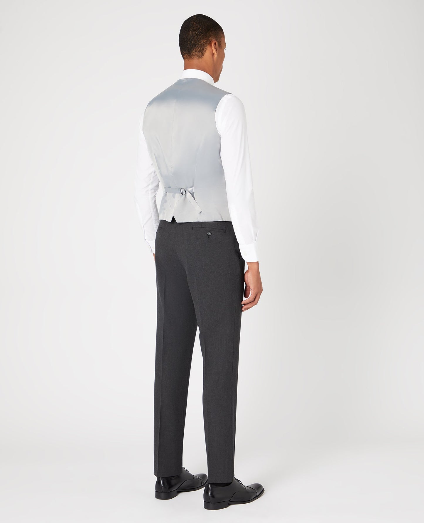 Tapered Fit Polyviscose Stretch Waistcoat