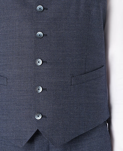 Tapered Fit Wool-Rich Mix and Match Suit Waistcoat