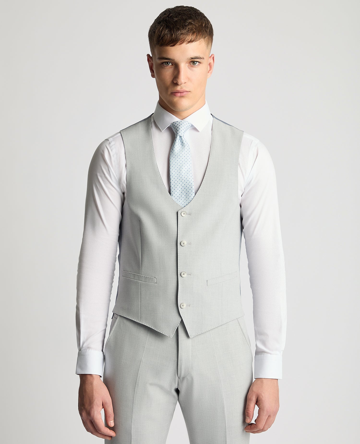 Slim Fit Stretch Waistcoat