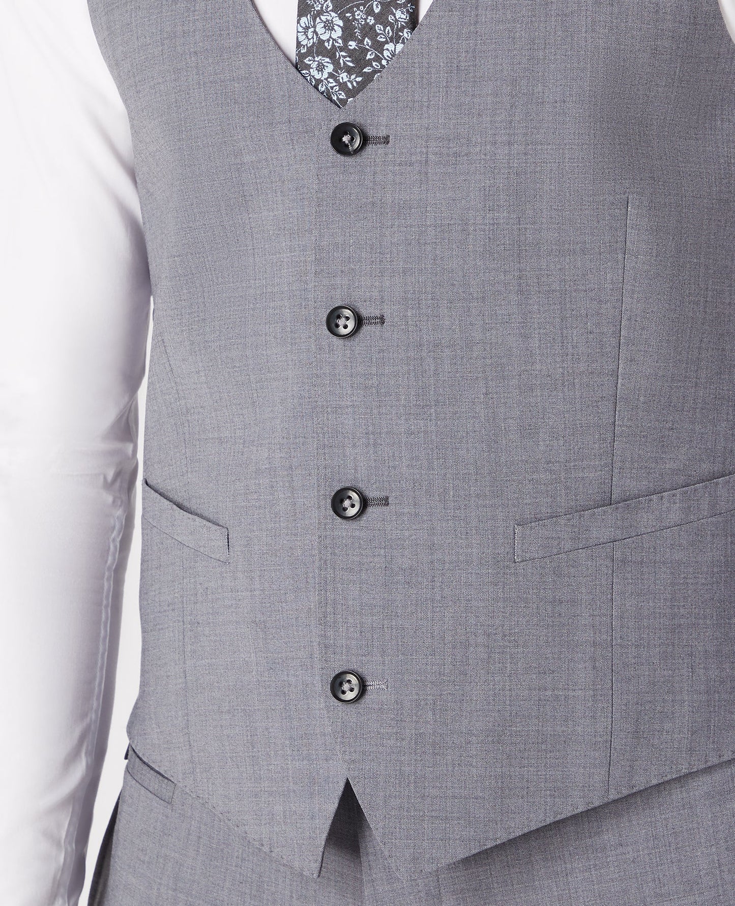 Slim Fit Wool-Rich Mix and Match Waistcoat