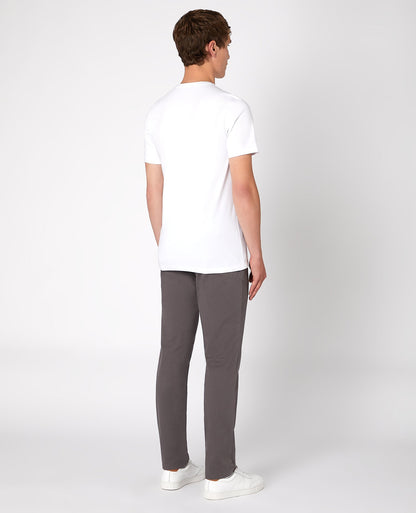 Slim Leg Cotton-Stretch Chino