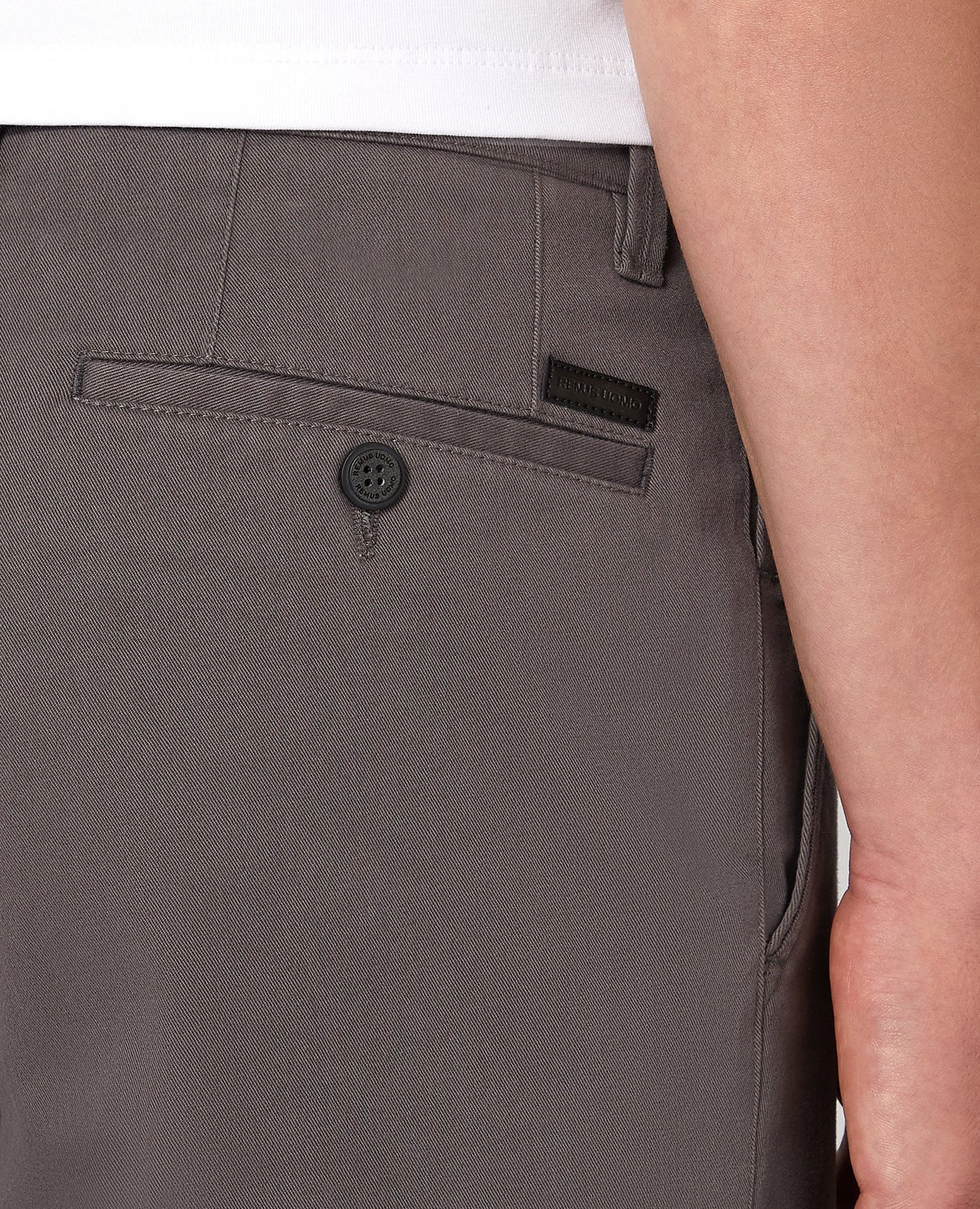 Slim Leg Cotton-Stretch Chino