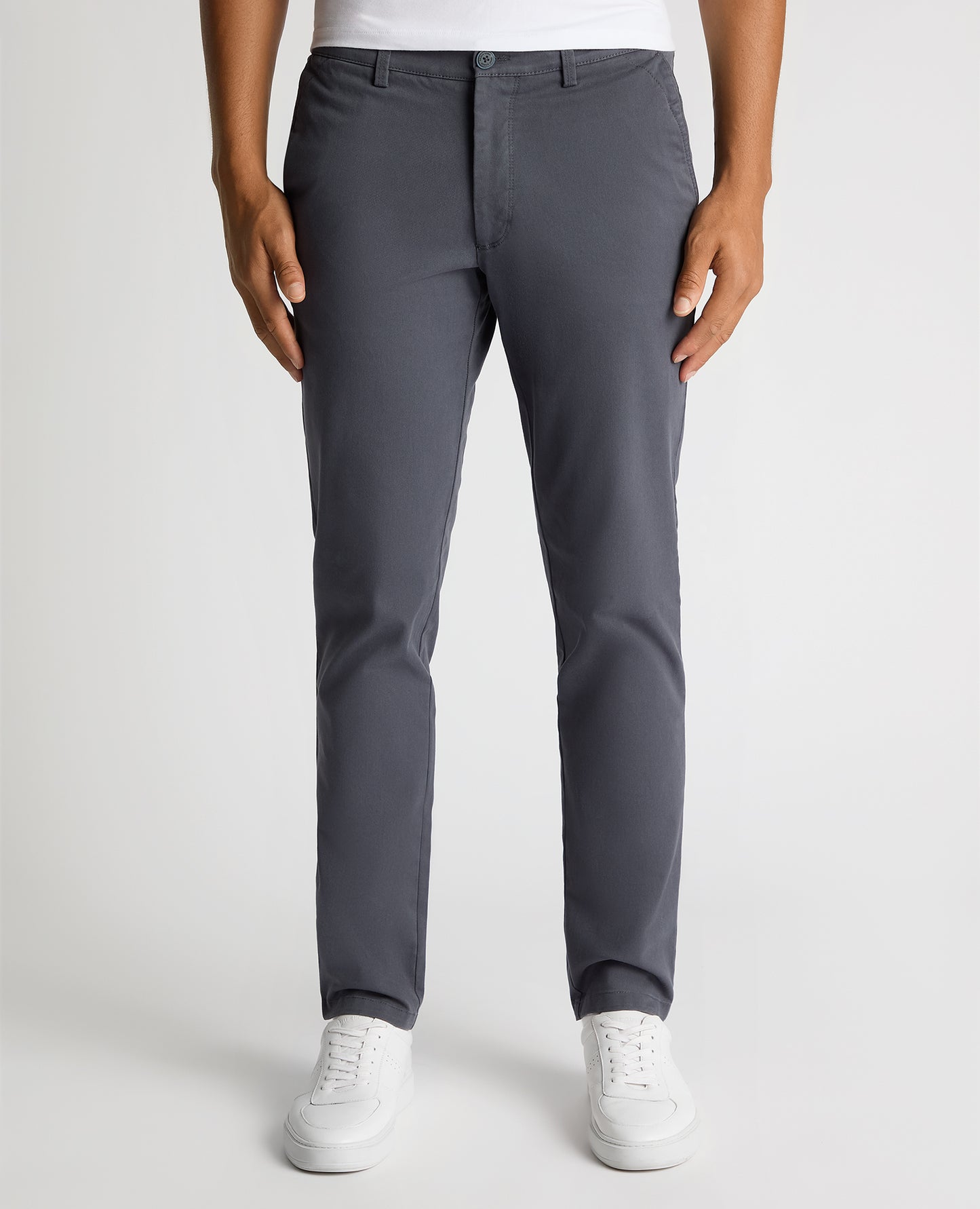 Slim Leg Cotton-Stretch Chino