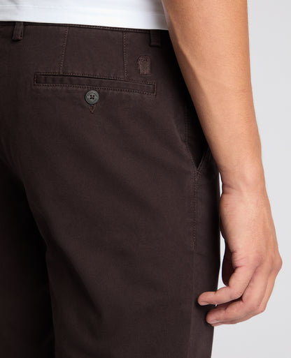 Slim Fit Cotton-Stretch Washed Chino