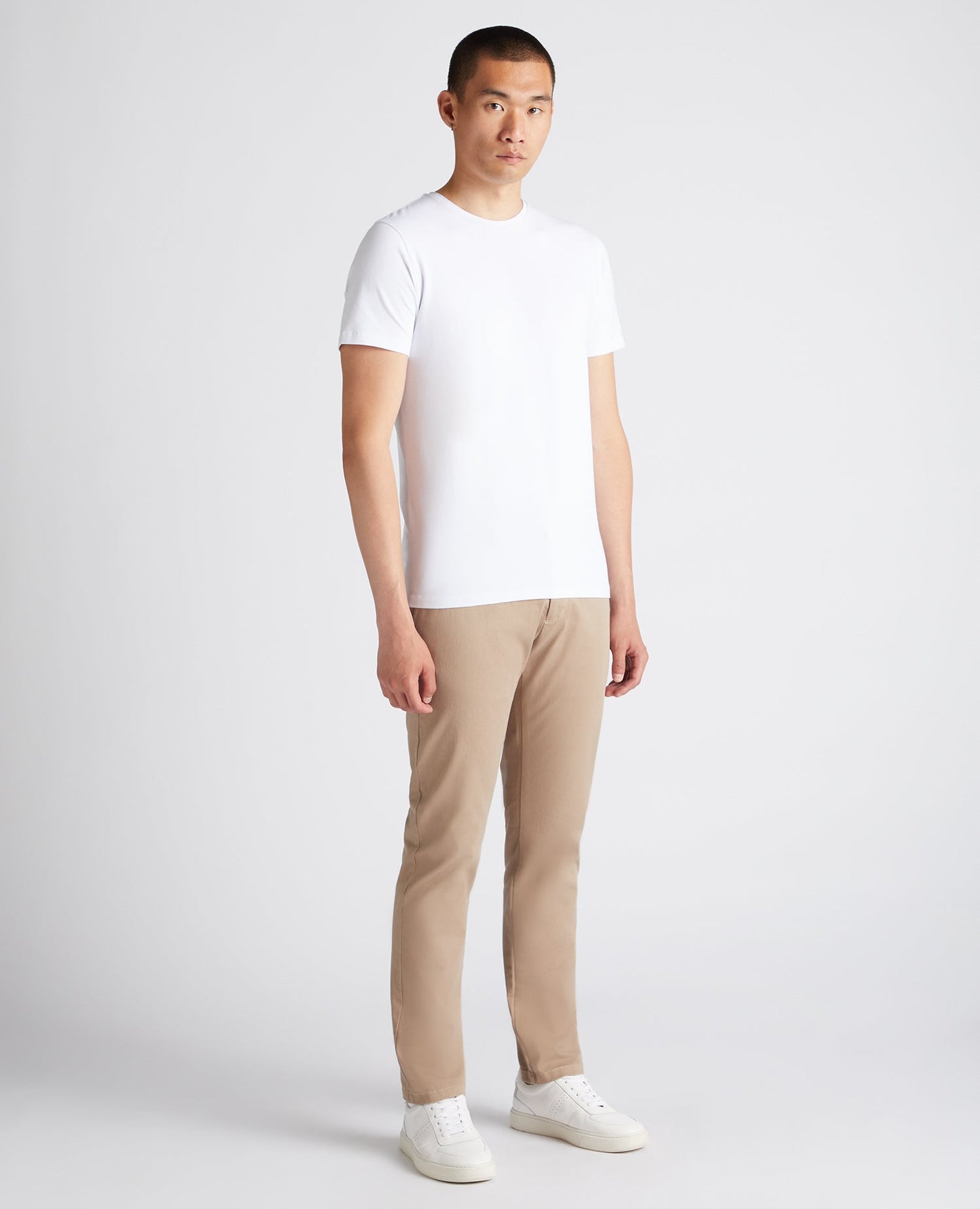 Slim Leg Cotton-Stretch Chino