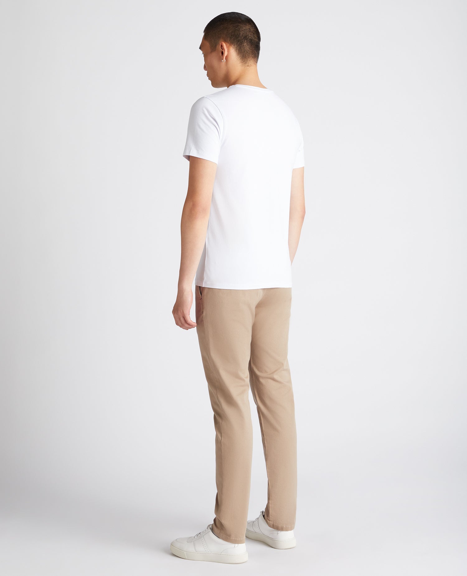 Slim Leg Cotton-Stretch Chino