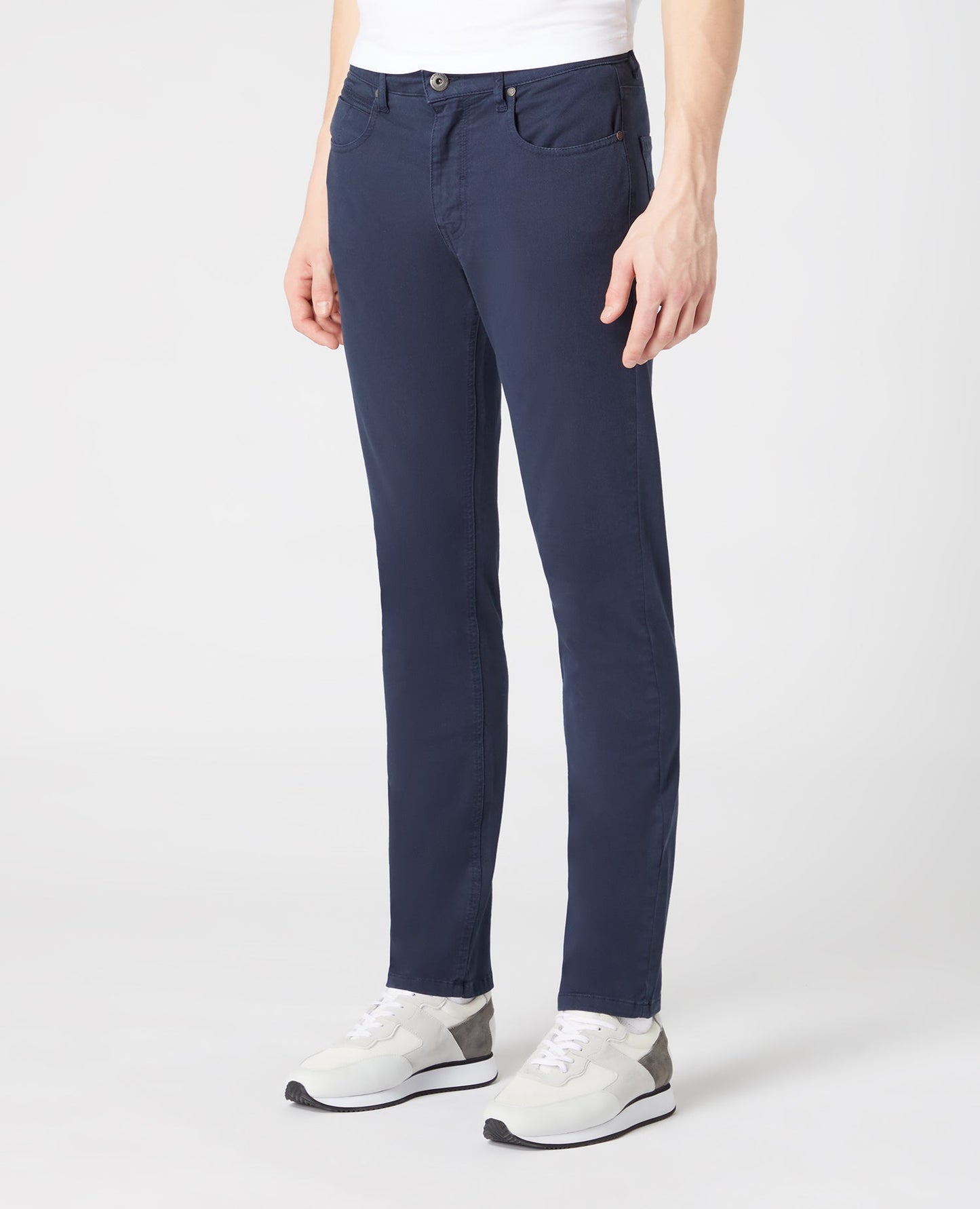 Slim Leg Cotton-Stretch Jeans