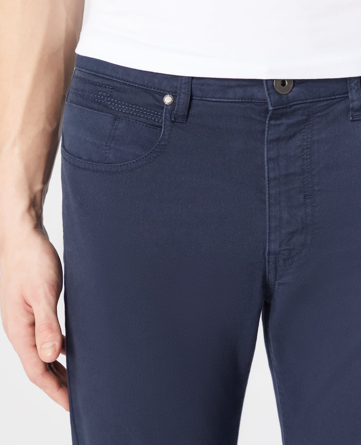 Slim Leg Cotton-Stretch Jeans