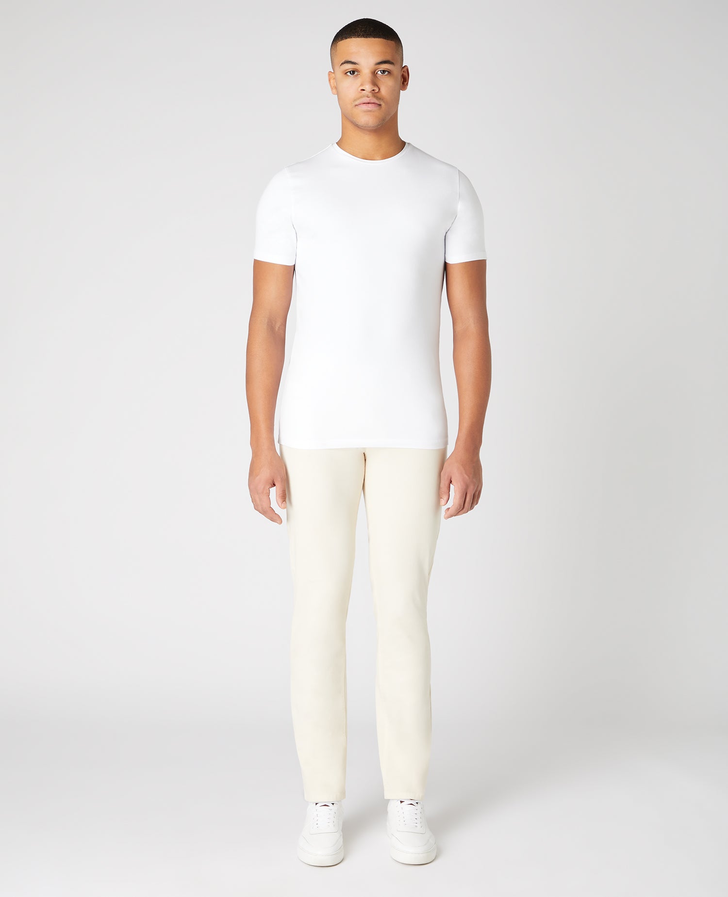 Slim Leg Cotton-Stretch Jeans