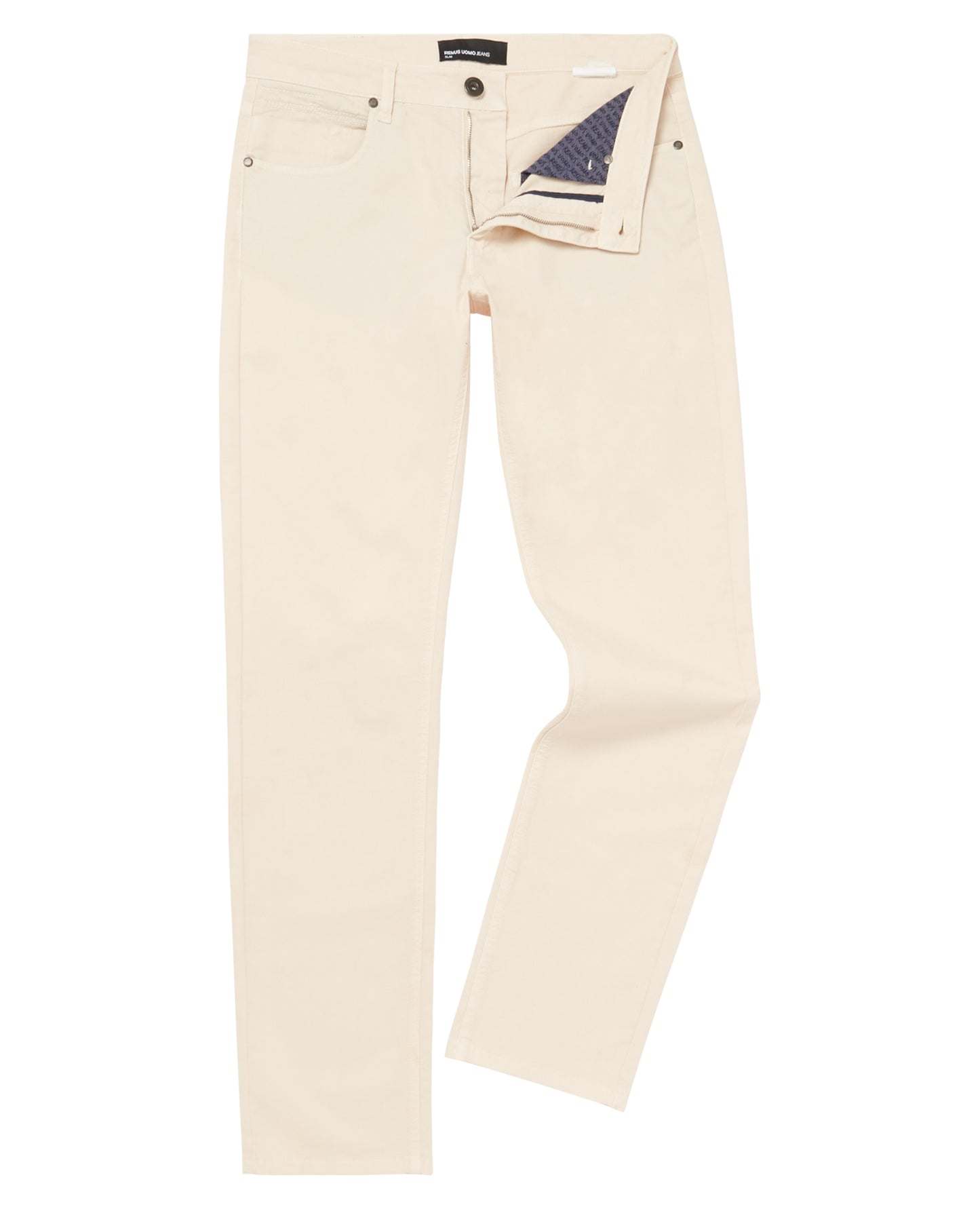 Slim Leg Cotton-Stretch Jeans