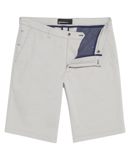 Slim Leg Cotton-Stretch Chino Short