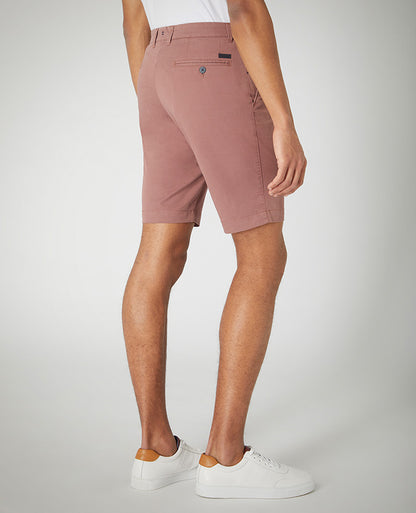 Slim Fit Cotton Stretch Chino Shorts