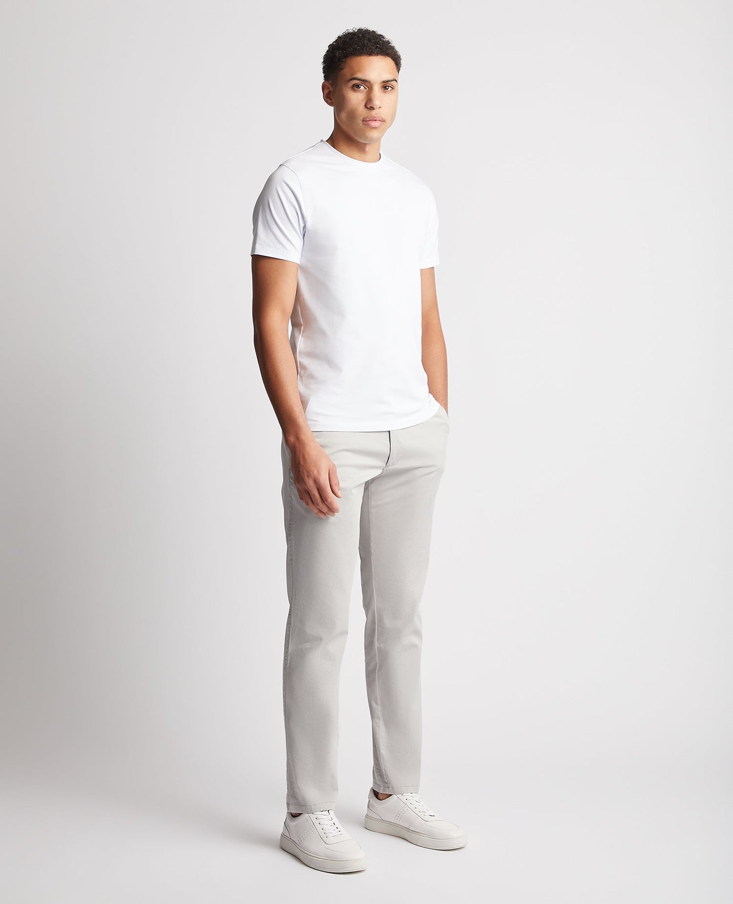 Slim Leg Cotton Stretch Chinos