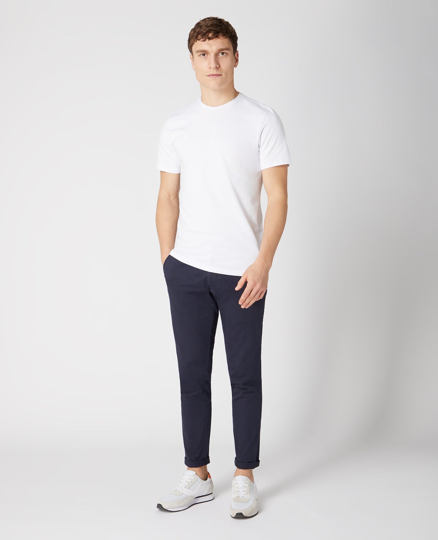 Slim Leg Cotton Stretch Chinos