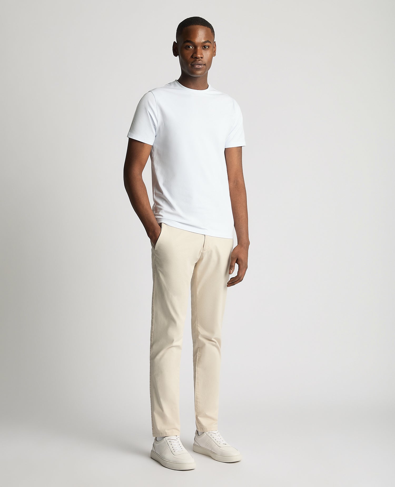 Slim Leg Cotton Stretch Chinos