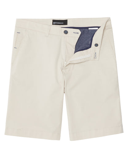 Slim Leg Cotton-Stretch Chino Short