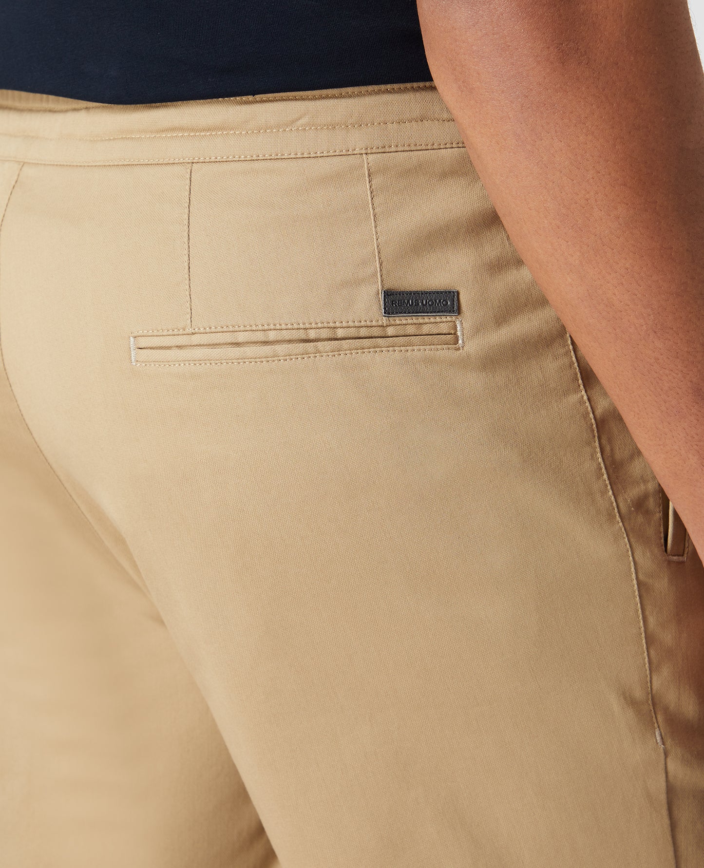 Slim Leg Cotton Stretch Chino Shorts