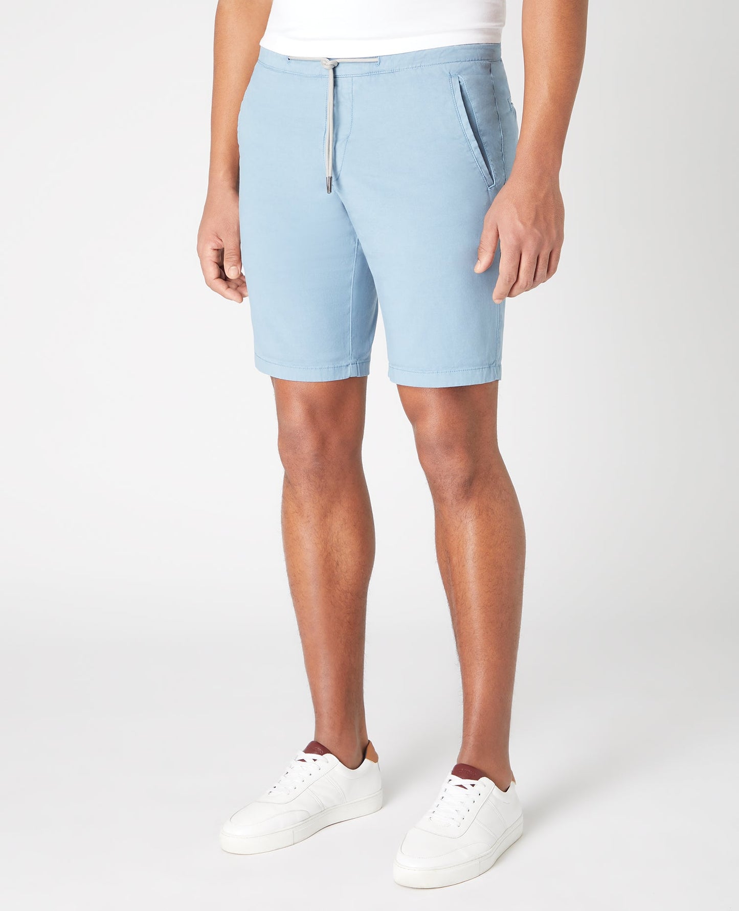 Slim Leg Tencel Stretch Chino Short