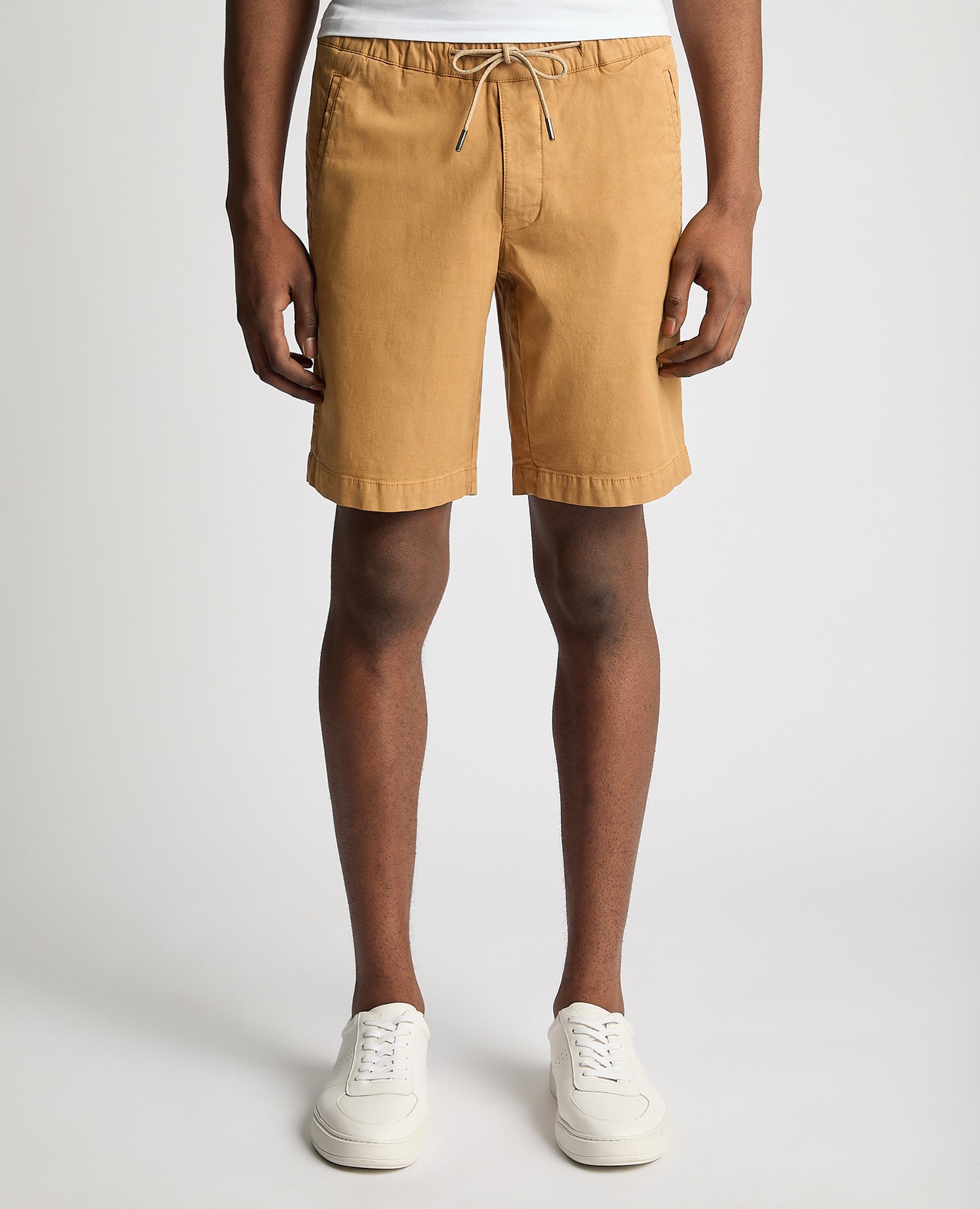 Slim Leg Tencel Stretch Chino Short