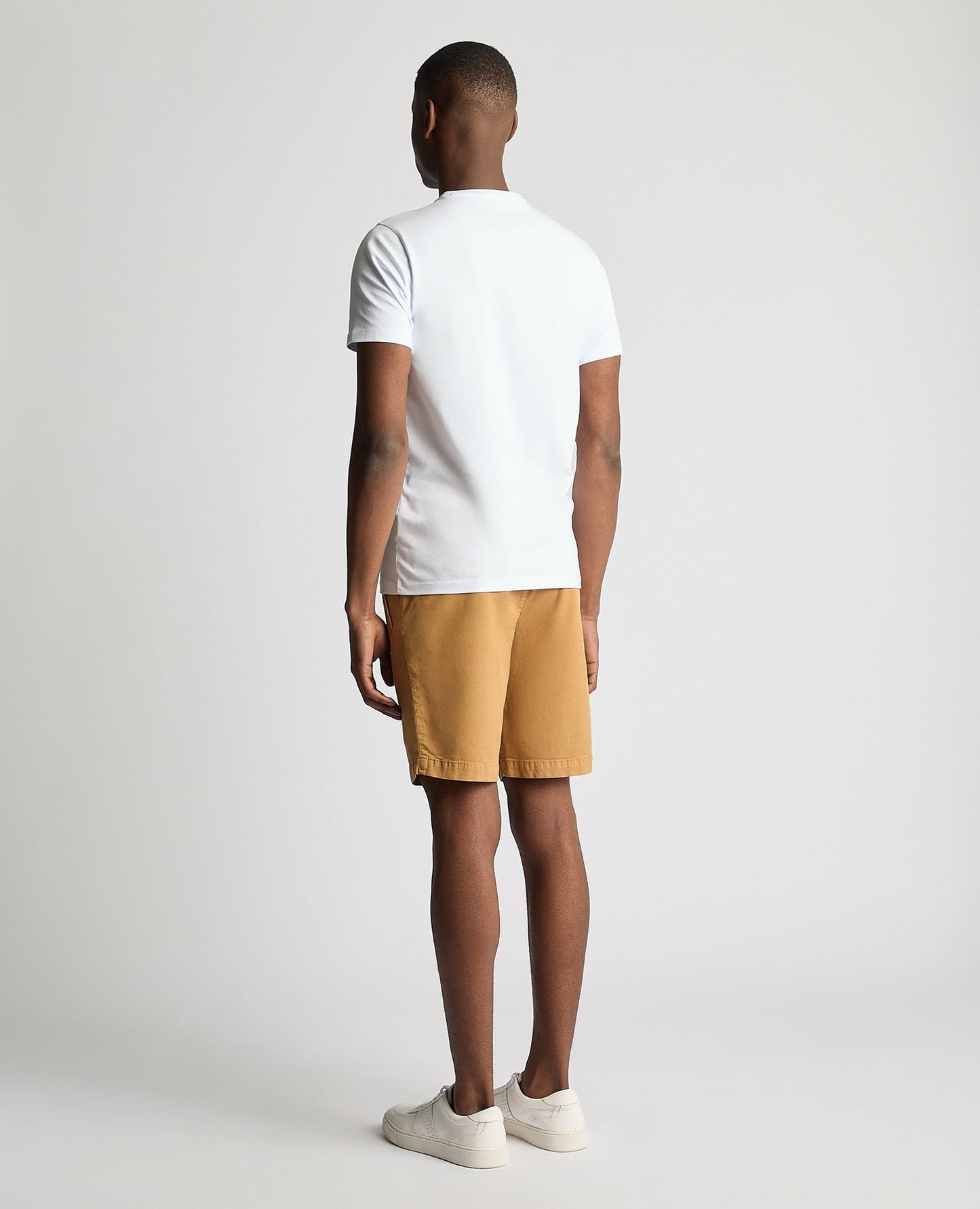 Slim Leg Tencel Stretch Chino Short