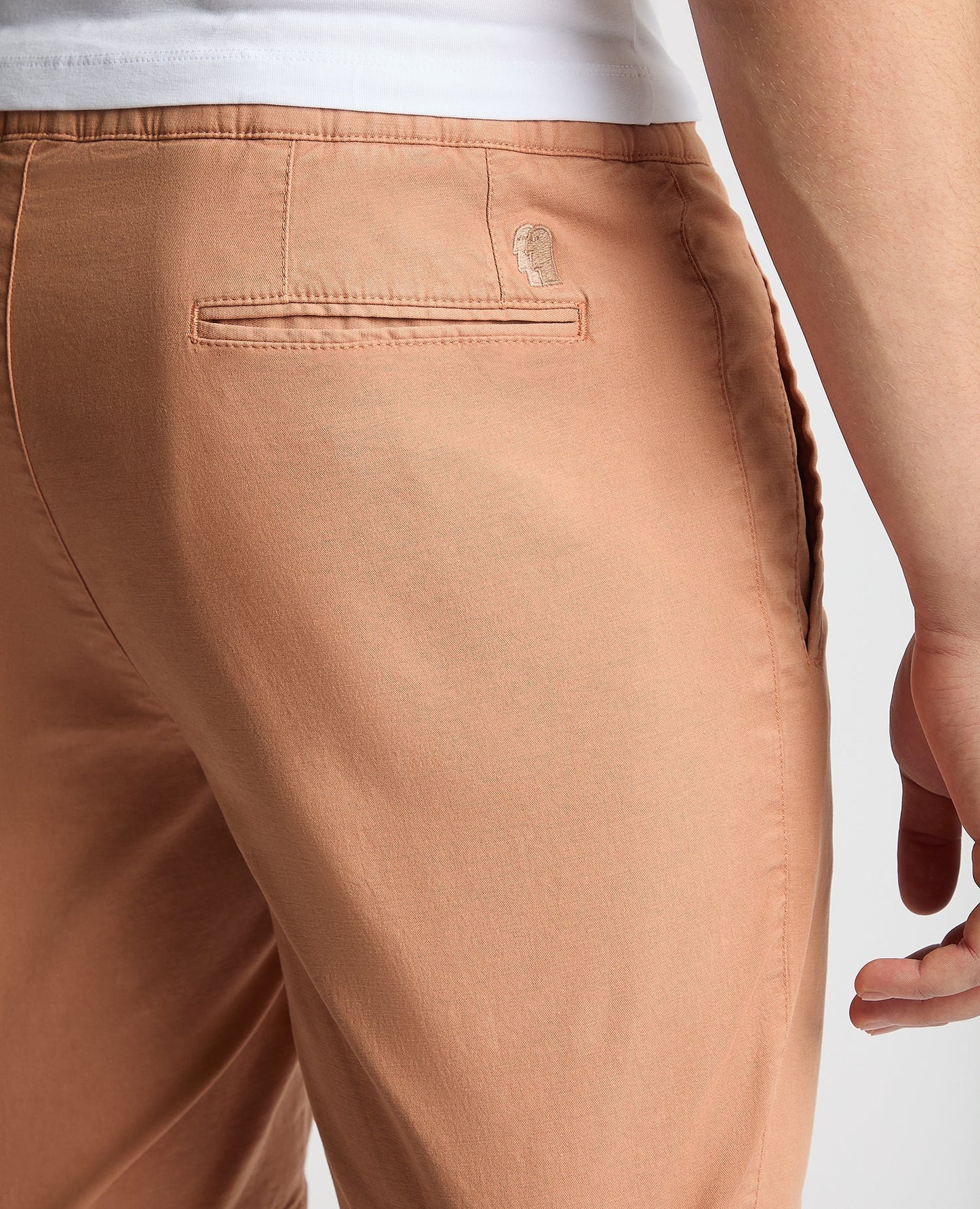 Slim Leg Tencel Stretch Chino Short