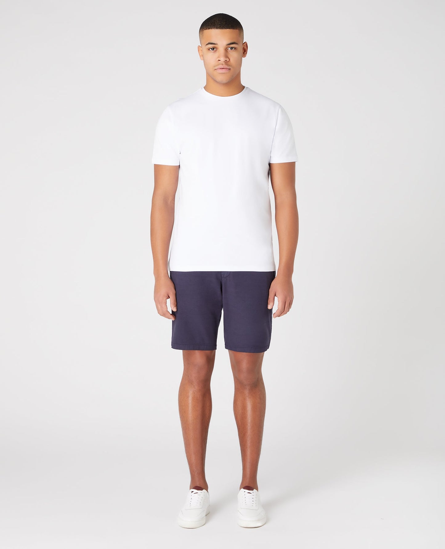 Slim Leg Tencel Stretch Chino Short