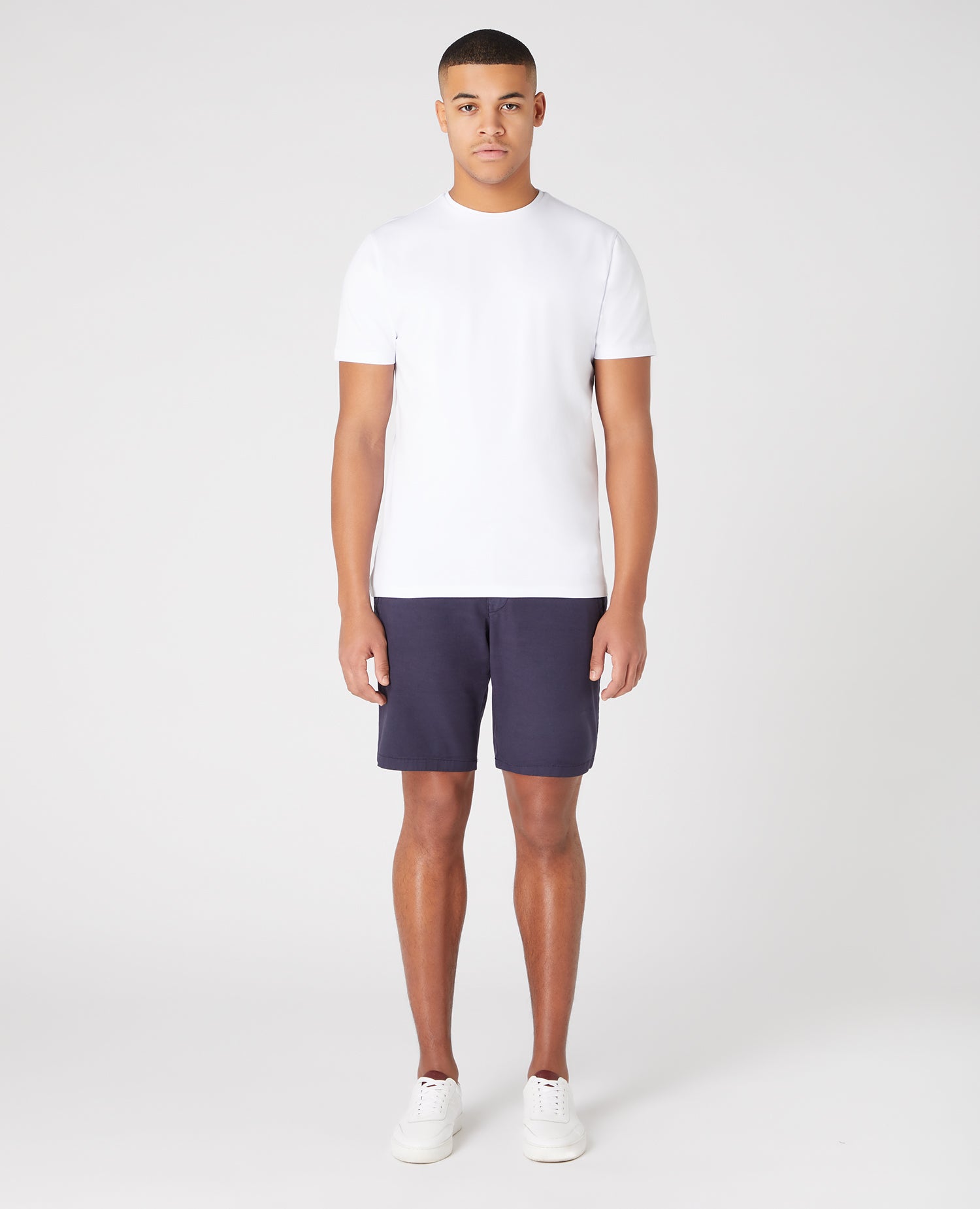 Slim Leg Tencel Stretch Chino Short