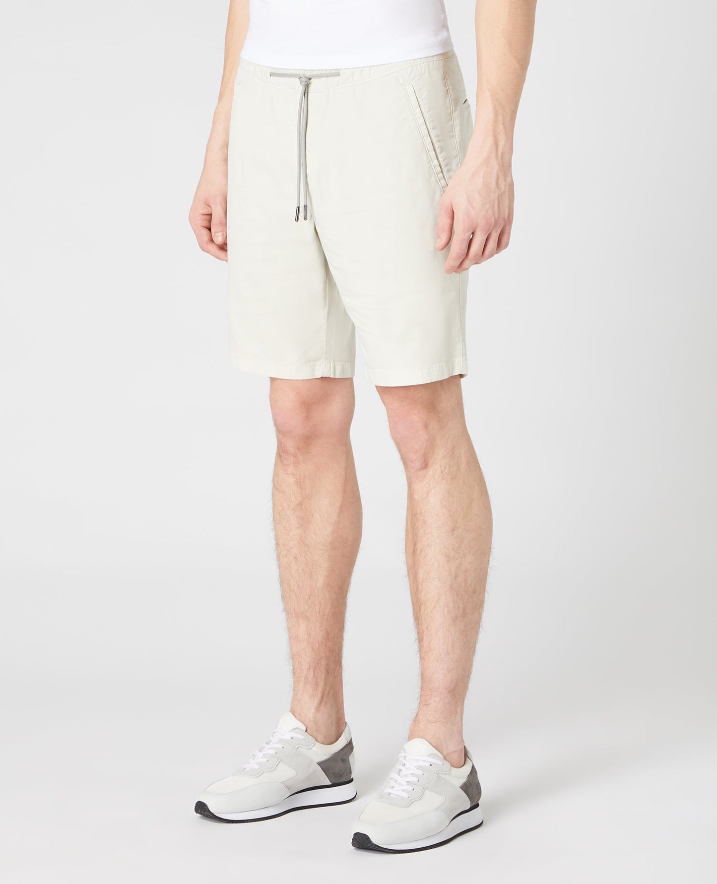 Slim Leg Tencel Stretch Chino Short