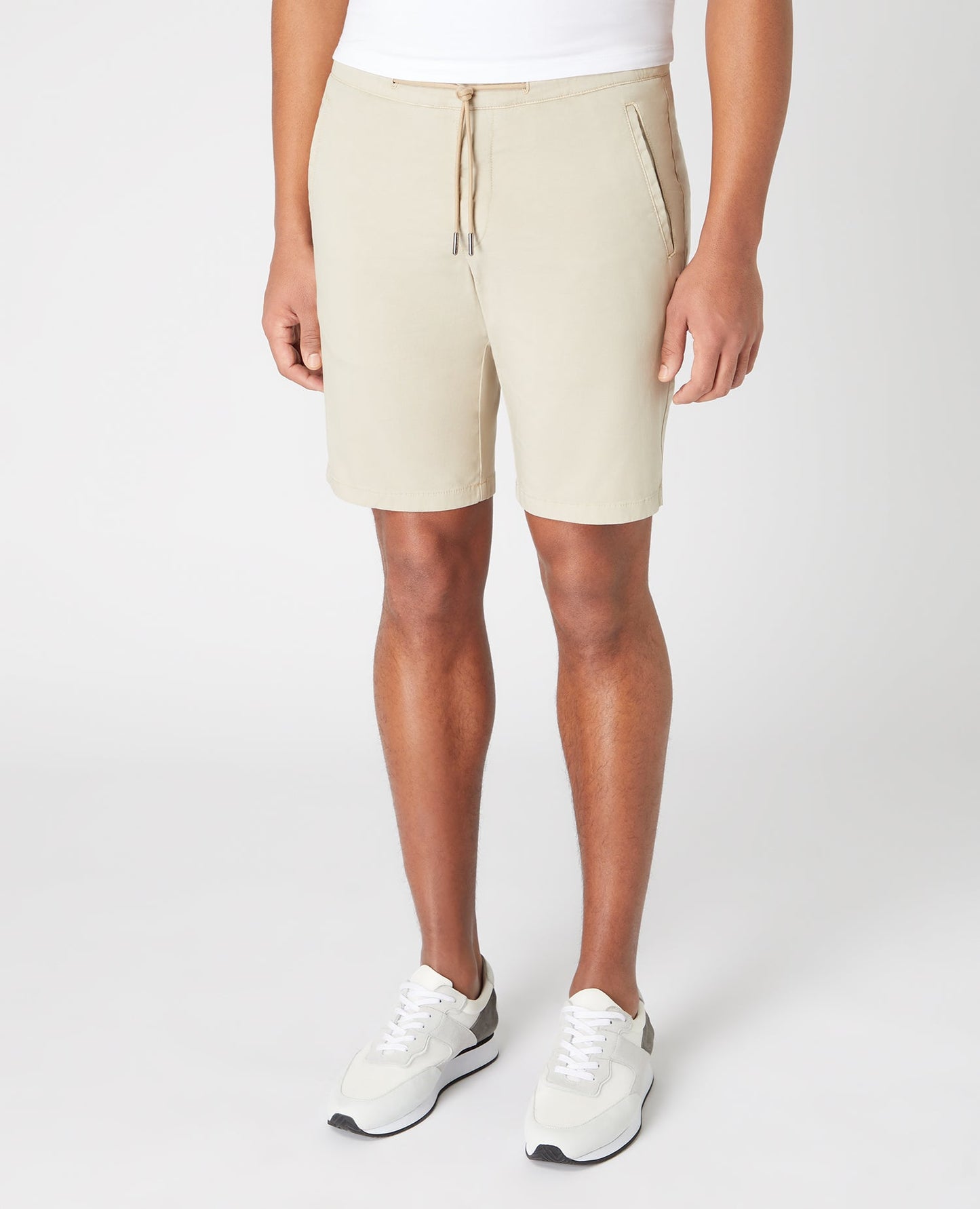 Slim Leg Tencel Stretch Chino Short