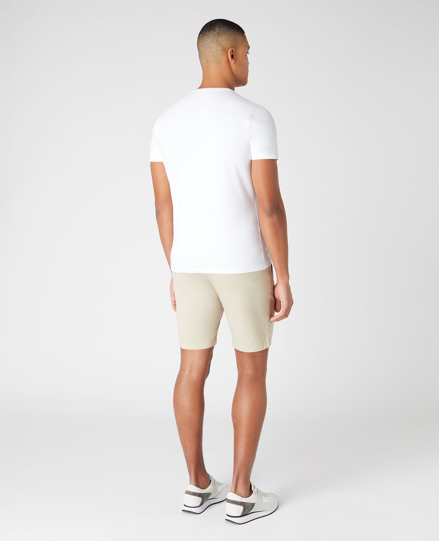 Slim Leg Tencel Stretch Chino Short