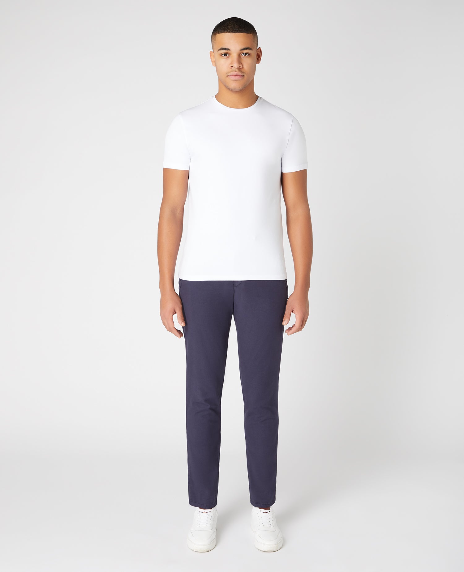 Slim Leg Tencel Stretch Chinos