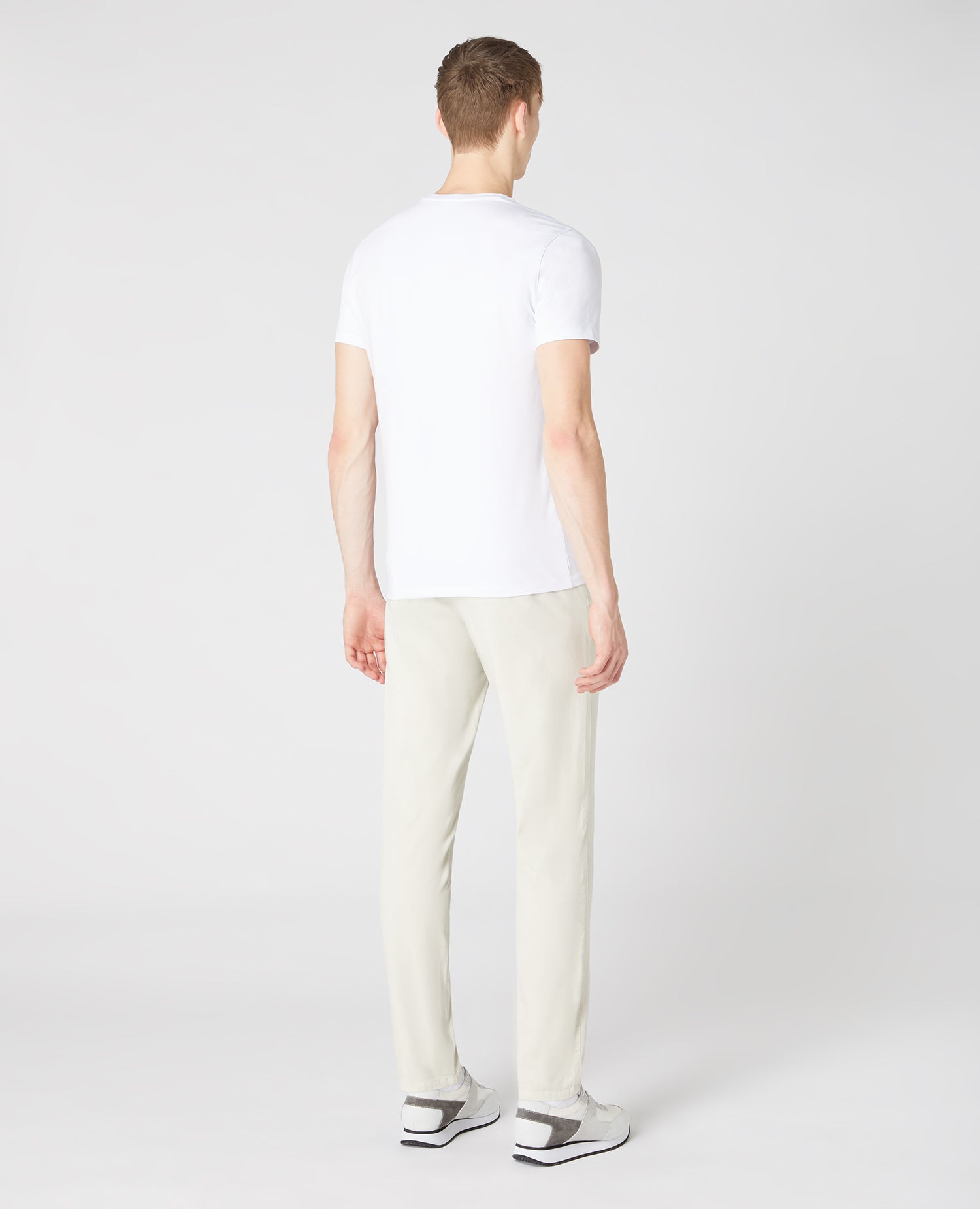 Slim Leg Tencel Stretch Chinos