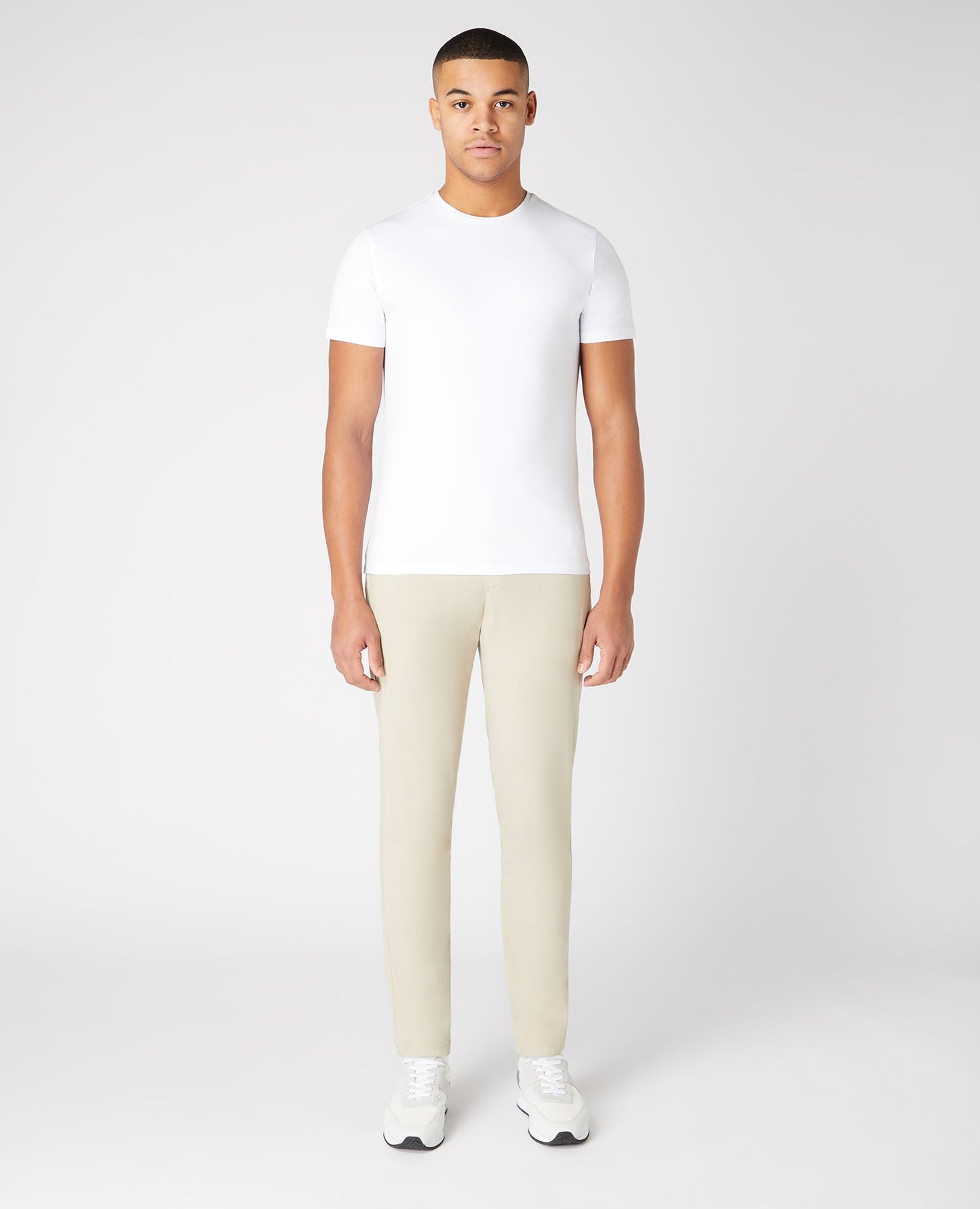 Slim Leg Tencel Stretch Chinos