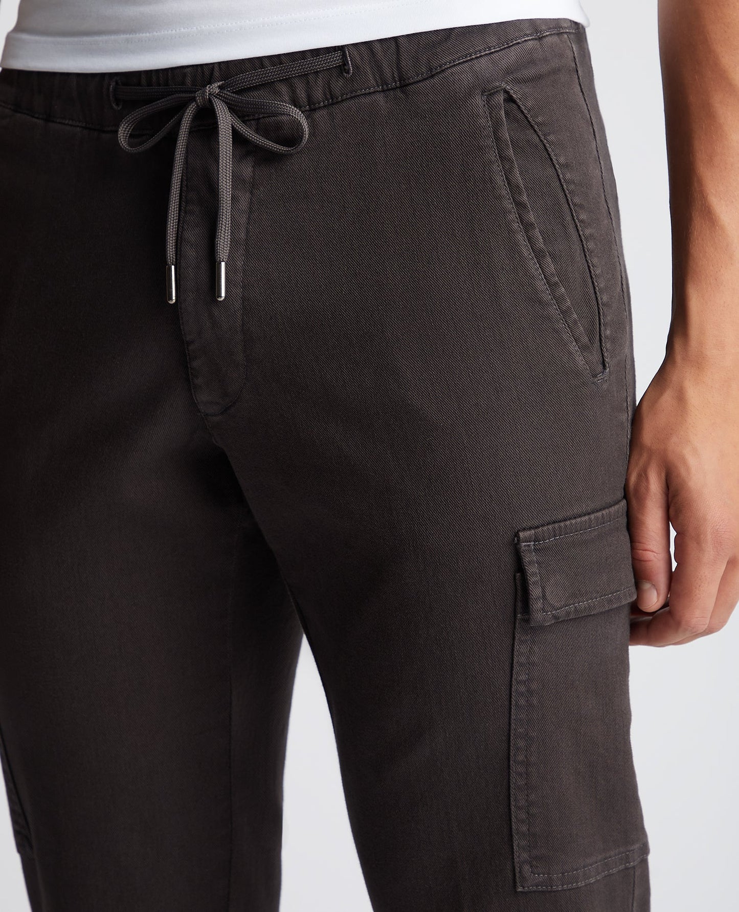 Slim Leg Stretch Cargo Trousers