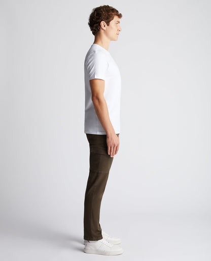 Slim Leg Stretch Cargo Trousers