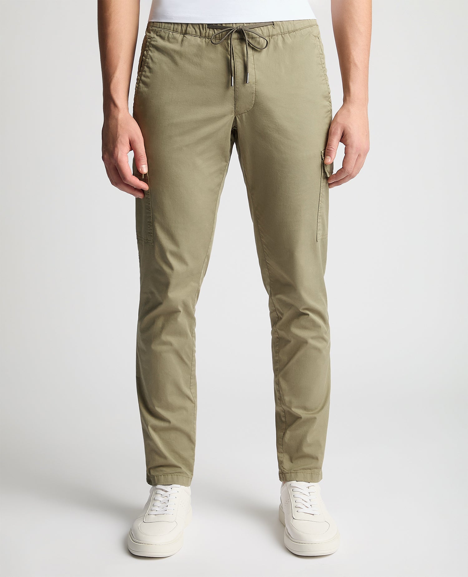 Slim Leg Cotton Stretch Cargo