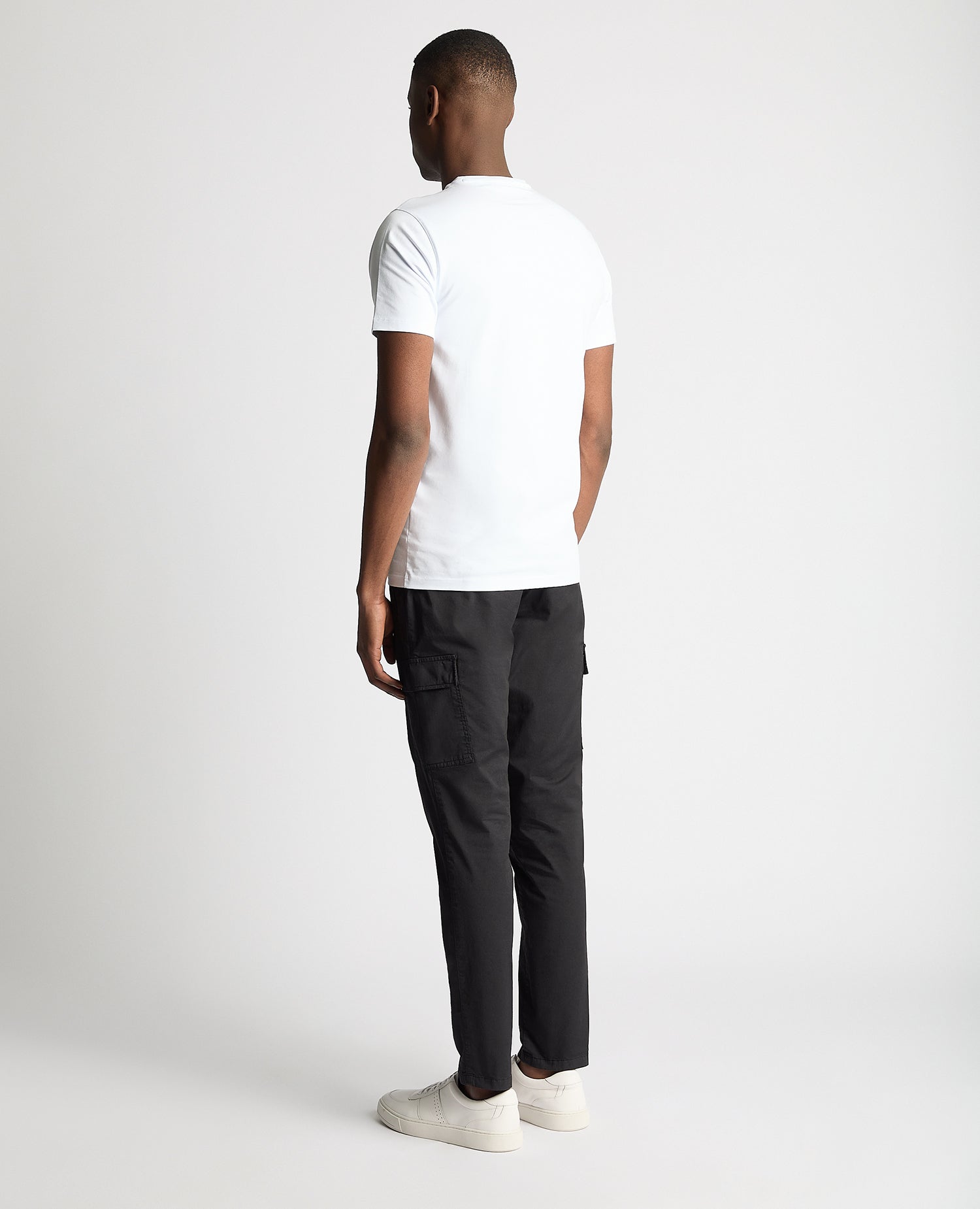 Slim Leg Cotton Stretch Cargo