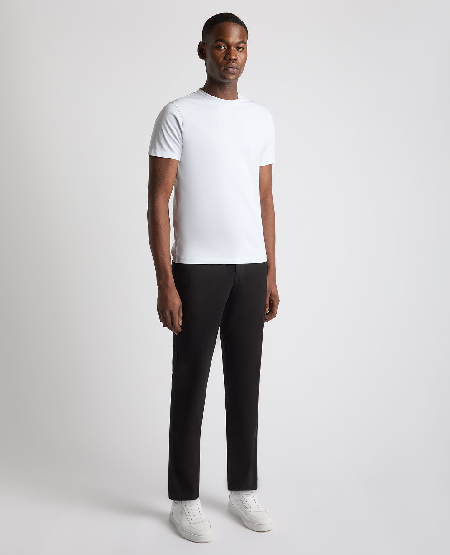 Straight Leg Cotton Stretch Chino