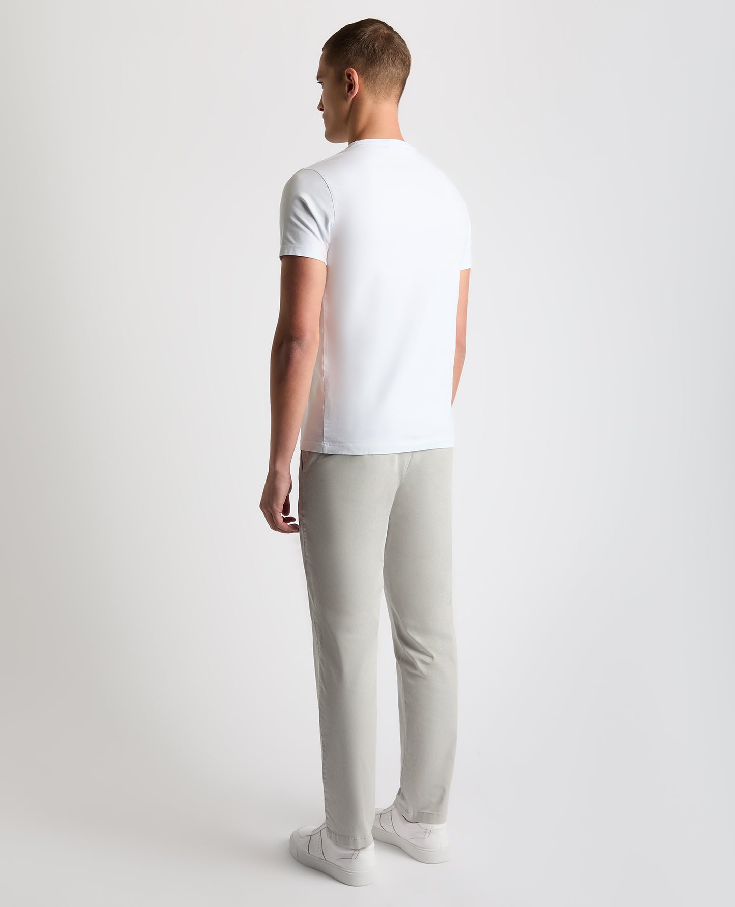 Straight Leg Cotton Stretch Chino