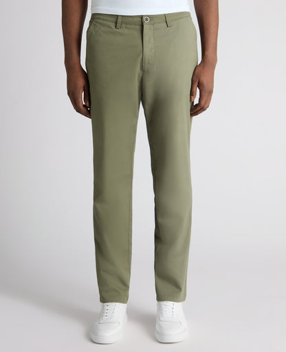 Straight Leg Cotton Stretch Chino