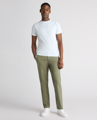 Straight Leg Cotton Stretch Chino