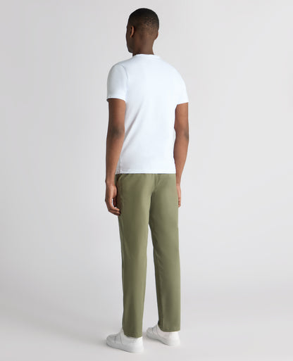 Straight Leg Cotton Stretch Chino