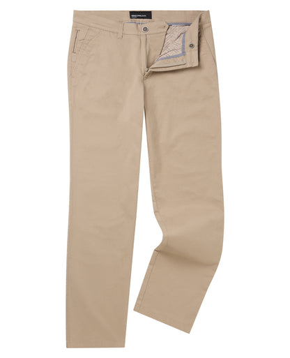 Straight Leg Cotton Stretch Chino